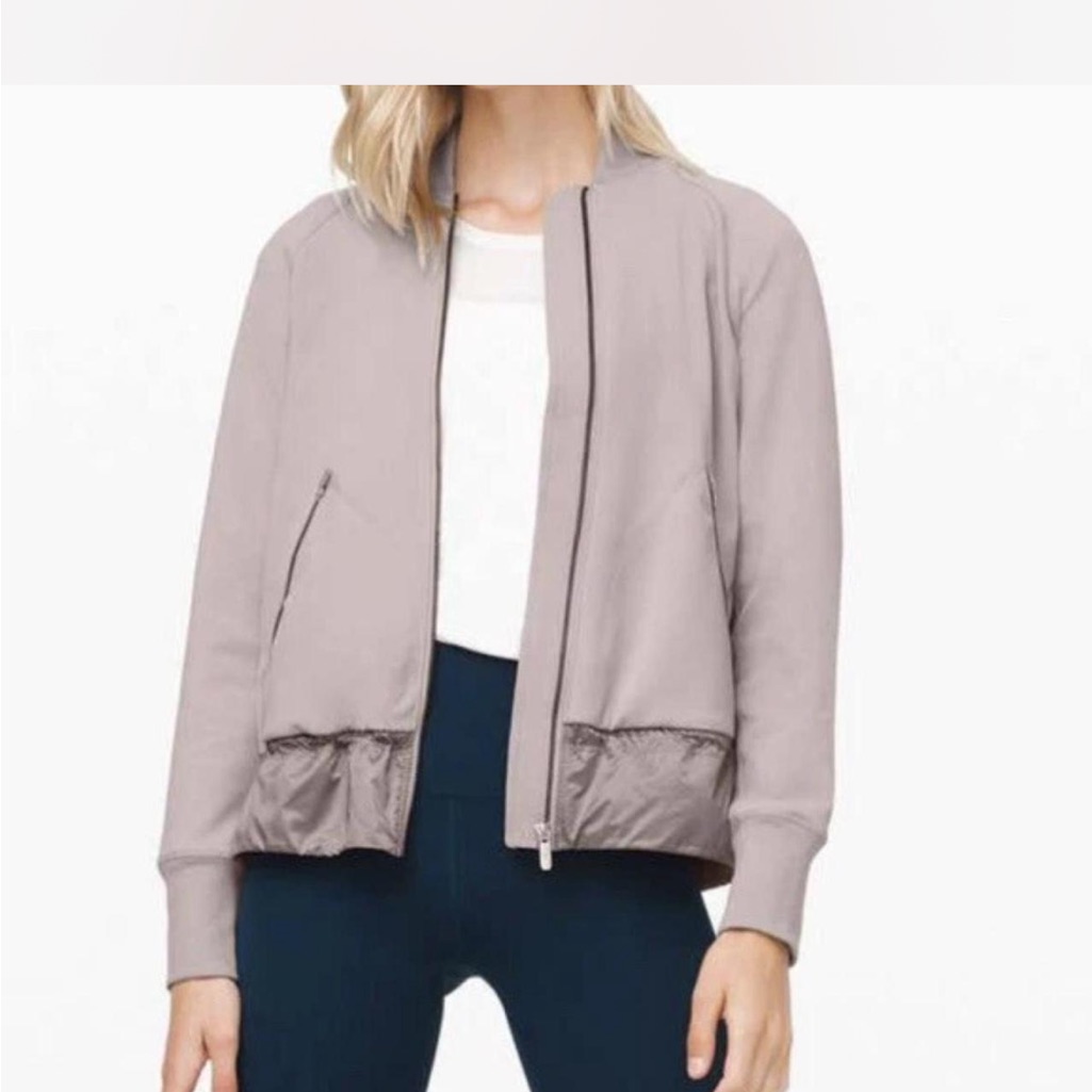 Lululemon Chrome Swept Along Jacket